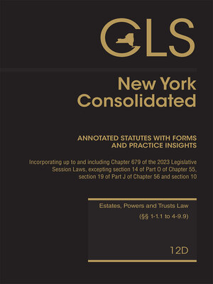 cover image of New York Consolidated Laws Service